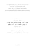 Analiza odnosa s javnošću na primjeru Muzeja Slavonije