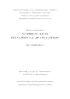 prikaz prve stranice dokumenta NEVERBALNI TEATAR RAD NA PREDSTAVI „DA SAM JA NETKO“