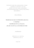 prikaz prve stranice dokumenta Produkcija kulturnih događanja u Osijeku - komparativna analiza ReArt festivala i Filmske runde