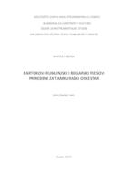 prikaz prve stranice dokumenta Bartokovi rumunjski i bugarski plesovi priređeni za tamburaški orkestar